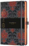 CASTELLI MILANO Copper&Gold Baroque, M-es méret Orange - Jegyzetfüzet