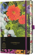 Notebook CASTELLI MILANO Eden Orchid, Size M - Zápisník