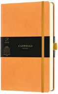 Notebook CASTELLI MILANO Aqua Clementine, Size M - Zápisník