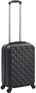 Shumee Skořepinový kufr na kolečkách, S, ABS, černý - Cestovný kufor
