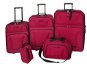 Shumee päťdielny set cestovných kufrov, červený - Sada kufrov