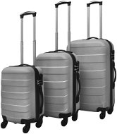Shumee Sada tří skořepinových kufrů na kolečkách 45,5/55/66 cm, stříbrná - Case Set