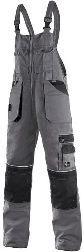 CXS Gardeners ORION KRYSTOF, gray-black, size 60 - Work Trousers - Main image