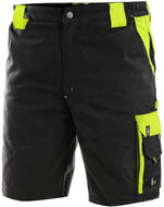CXS SIRIUS BRIGHTON shorts, black and yellow, size 62 - Shorts
