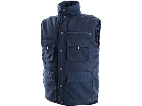 CXS DENVER vest, winter, blue - Work Vest - Main image