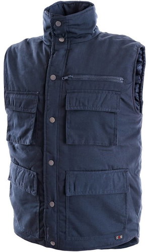 CXS DENVER vest, winter, blue, size L - Work Vest - Main image