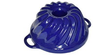Czech Enamel Cast iron baking mould Eliska, Gourmetina, night blue - Baking Mould