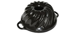 Czech Enamel Cast iron baking mould Eliska, Gourmetina, charcoal black - Baking Mould