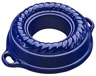 Czech Enamel Cast iron baking mould Karolina, Gourmetina, night blue - Baking Mould