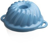 Czech Enamel Cast iron baking tin Sofie, Gourmetina, basket blue - Baking Mould