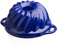 Czech Enamel Cast iron baking mould Sofie, Gourmetina, night blue - Baking Mould