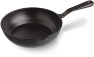 Český Smalt Grilling cast iron pan small - Tereza, Gourmetina, black edition - Pan