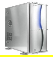 Thermaltake Soprano VE7000SNA DX 350W - stříbrný (silver), ATX, middle tower, hliník, 4x5.25", 2+5x3 - PC Case