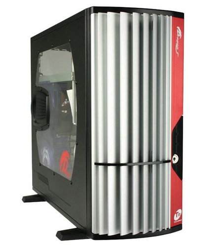 Thermalrock Dragon RH-M020-1SW - černý (black), ATX, 5x5.25", 2+3x3.5", 5x vent., průhledná bočnice, - - - Hlavní obrázek