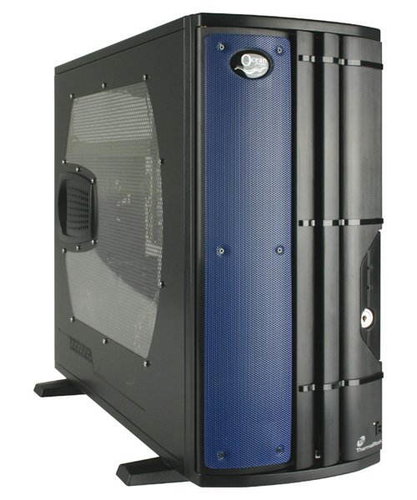 Thermalrock OceanDome RH-M010-1SW - černý (black), ATX, 5x5.25", 2+3x3.5", 5x vent., průhledná bočni - - - Main image