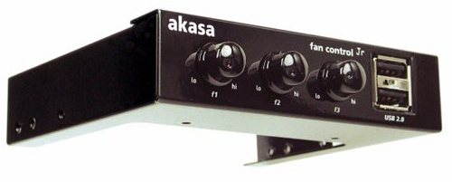 AKASA AK-FC-06-BK - Regulace otáček - Main image