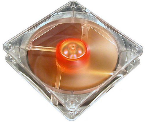 AKASA AK-183-L2B Amber - PC ventilátor - Fő fotó