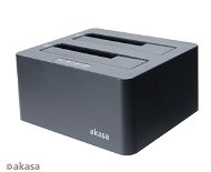 AKASA DuoDock X3, 2x Dual HDD/SSD Slot USB 3.1 Gen 1/AK-DK08U3-BKCM - External Docking Station