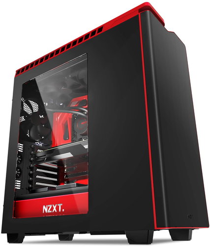  NZXT H440 matt black/red  - PC Case - Main image