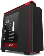 NZXT H440 matt fekete/piros - Számítógépház