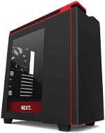 NZXT H440 matná čierna/červená - PC skrinka