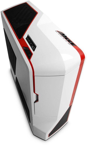 NZXT Phantom White-red - PC Case - Main image