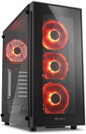Sharkoon TG5 Glass Red - PC Case
