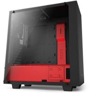 NZXT S340 Elite matná čierna / červená - PC skrinka
