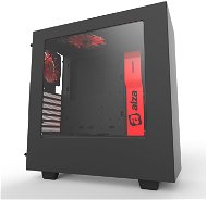 NZXT S340 Alza edícia čierno-červená - PC skrinka