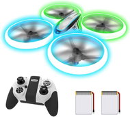 AVIALOGIC RC dron s modrými a zelenými svetlami a headless módom - Dron