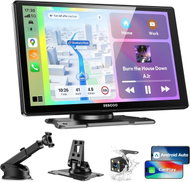 ESSGOO 9" Smart Car Display, CarPlay, Android Auto, Rear Camera - Car Display