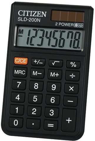 CITIZEN SLD200NR black - Calculator - Main image