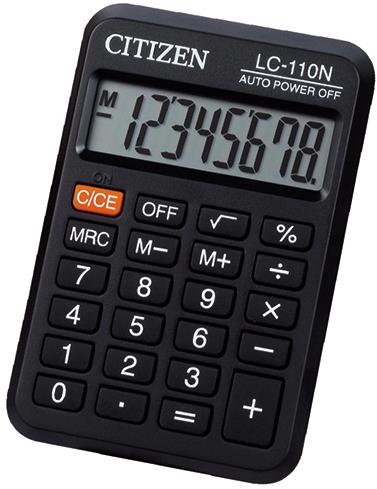 CITIZEN LC110NR black - Calculator - Main image