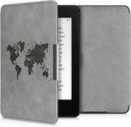 KW Mobile - Travel Outline - KW4974705 - case for Amazon Kindle Paperwhite 1/2/3 - grey - E-Book Reader Case
