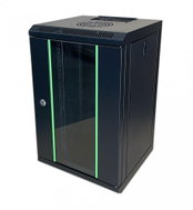 CTnet 10" rack 9U, 300 mm, black - Data Cabinet