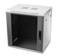 CTnet 19" rack 18U, 450 mm, grey - Data Cabinet