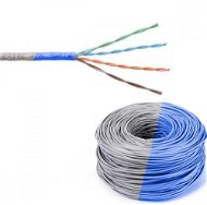 Datový kabel UTP Cat.5e drát, PVC, 50 m - Ethernet Cable