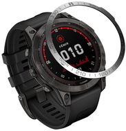 Hliníková ochrana lunety pro Garmin Fenix 7x Silver - Ochranný kryt na hodinky