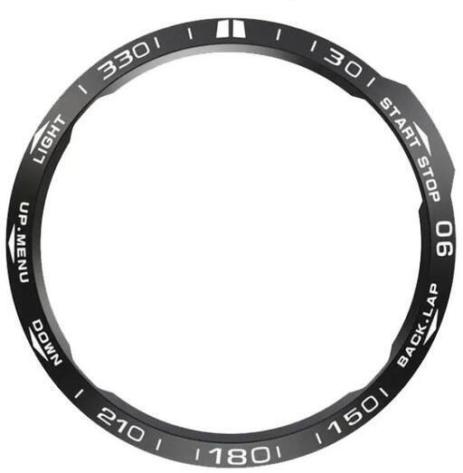 Garmin Fenix 7 alumínium lünetta védő - fekete