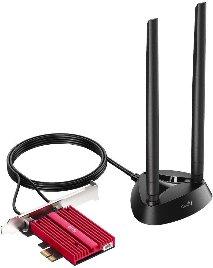 CUDY AX5400 Wi-Fi 6E PCI Express PCI Adapter