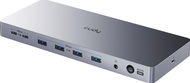 CUDY CS700 DUAL 4K, 14-IN-1, USB-C, 150W - Dokkoló állomás