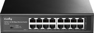 CUDY 16-Port 10/100 Mbps Metal Switch - Switch