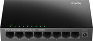 CUDY 8-Port Gigabit Light Managed Switch - Switch