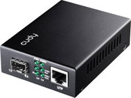 CUDY Gigabit Ethernet PoE+ Media Converter MC220P - Media Converter