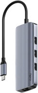 CUDY 6-in-1 USB-C Hub with Gigabit Ethernet Port - USB Hub