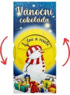 BOHEMIA GIFTS Vánoční interaktivní čokoláda se sněhulákem 100 g - Chocolate
