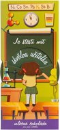 BOHEMIA GIFTS Gift interactive chocolate 100 g with board - for the teacher from the little girl - Chocolate