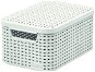 Curver storage basket RATTAN Style2 with lid S - Storage Box