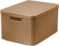 CURVER STYLE BOX mit Deckel L, 03619-213  Braun - Aufbewahrungsbox