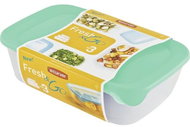 Curver SET FRESH&GO 2l+1l+0,5l Containers - Mint - Food Container Set